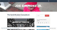 Desktop Screenshot of joesimmonsjr.com