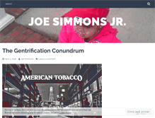 Tablet Screenshot of joesimmonsjr.com
